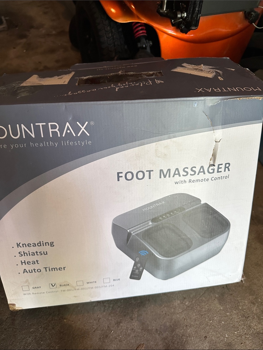 Mountrax Foot Massager in Gray